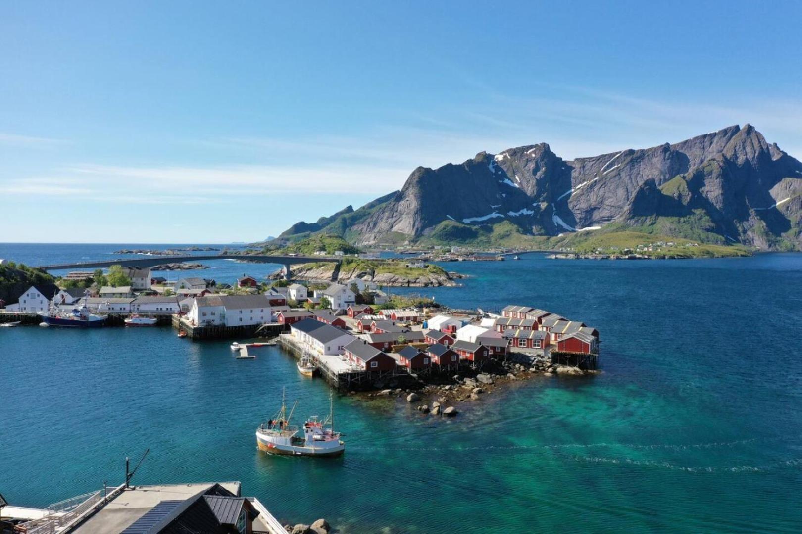 Lofoten Panoramic Luxury Home With Sauna Moskenes Ngoại thất bức ảnh