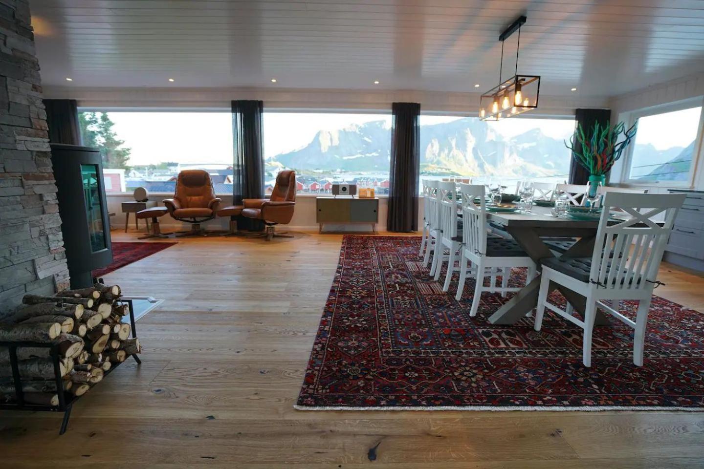 Lofoten Panoramic Luxury Home With Sauna Moskenes Ngoại thất bức ảnh