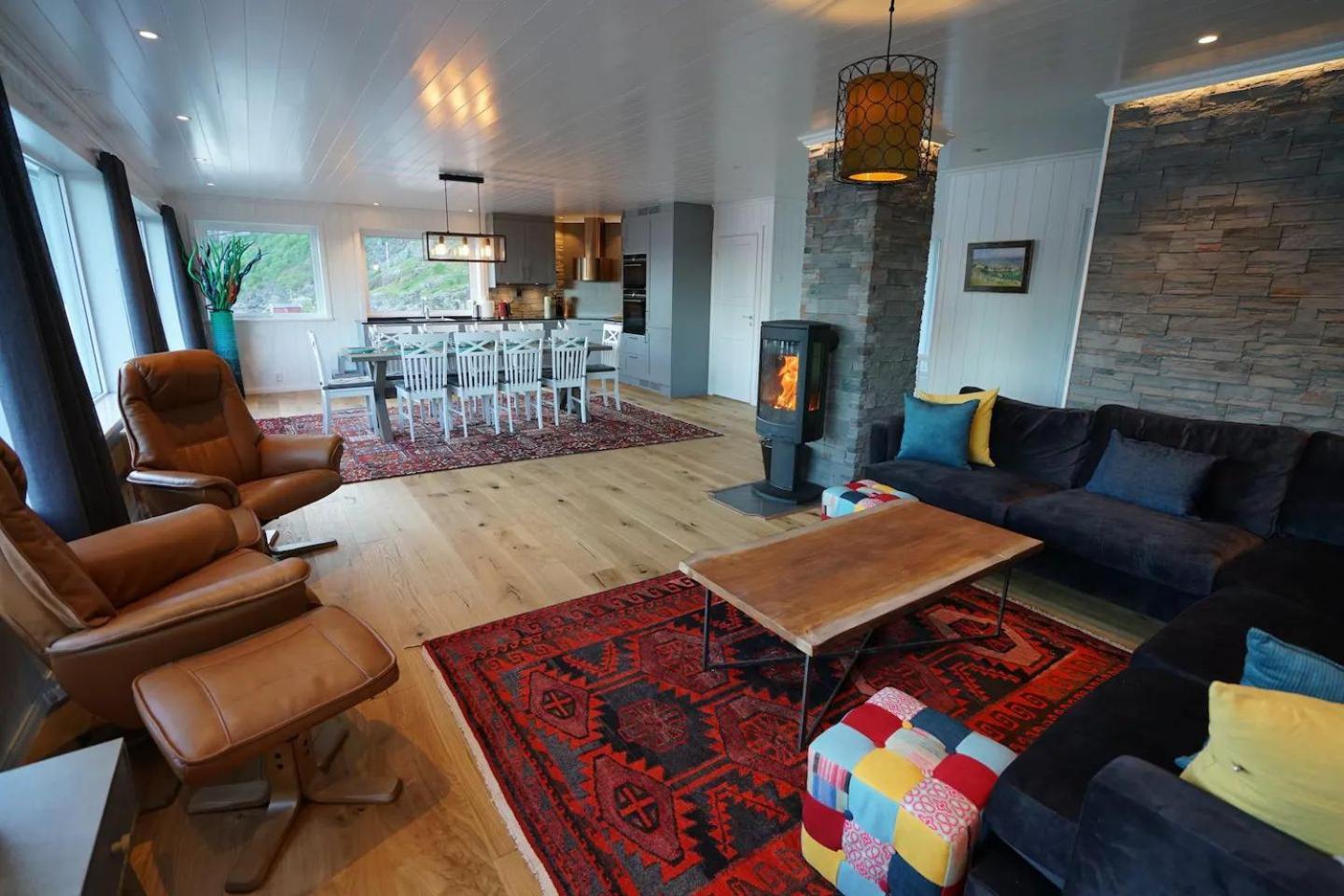 Lofoten Panoramic Luxury Home With Sauna Moskenes Ngoại thất bức ảnh